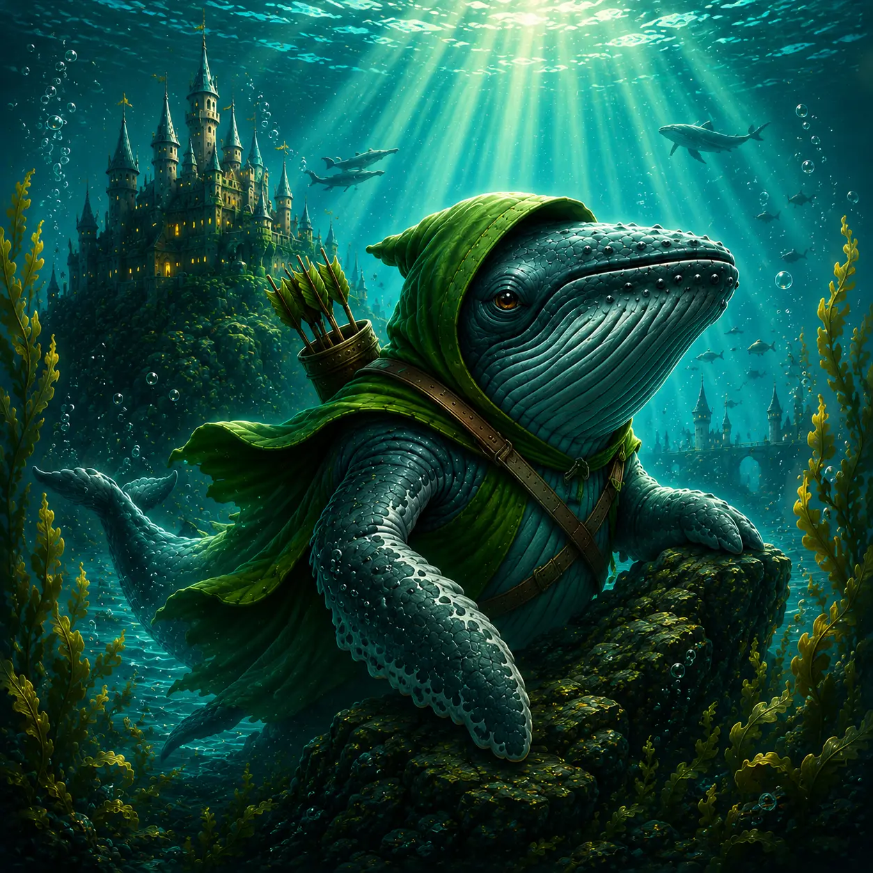 HOODWHALE footer artwork